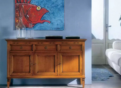 Design Classic Dresser Wood Sideboard Brown Sideboard Cabinet New