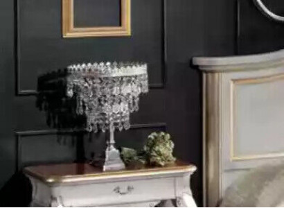 Luxurious white bedside table bedroom furniture exclusive design