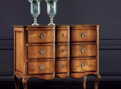 Chest of drawers brown luxury cabinet design style classic bedroom new
