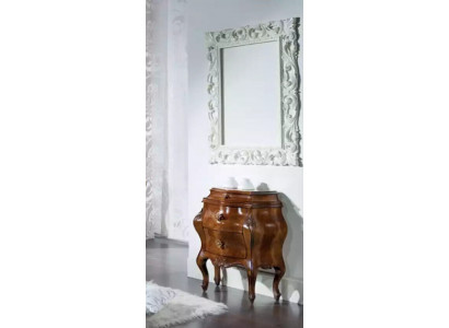 Nightstand Side Table Furniture Italian Design Classic Wood