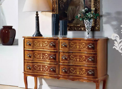High-quality dresser classic furniture luxury sideboard cabinet wood shelf