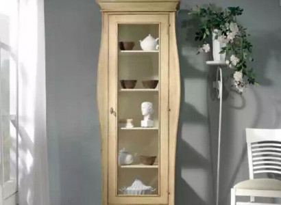 Sideboard Luxury Display Case Glass Cabinet Classic Style Italian Furniture