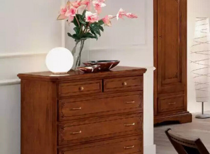 Luxury sideboard console classic bedroom wood modern design brown