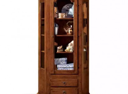 Cabinets display furniture wood luxury glass cabinet wood shelf living room