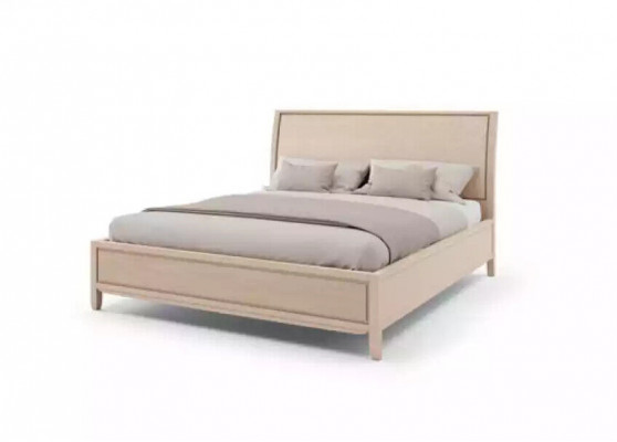 Double bed, beds, bedroom, designer beds, furniture, solid wood bed, new.