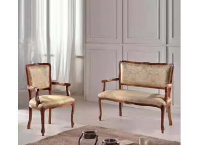Sofa 2-seater armchair couches sofa upholstery seating set seat bench set