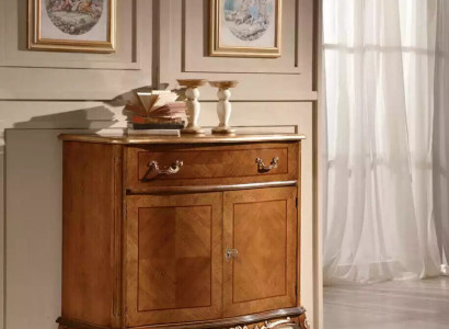 Brown classic dresser living room furniture wooden decor sideboard