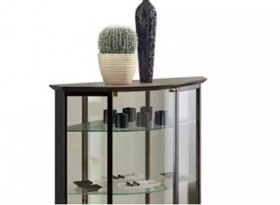 Classic Display Cabinet Display Cabinet Cupboard Glass Cabinet Brown Display Cabinet New