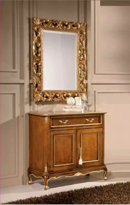 Living room furniture brown wooden sideboard two-door drawer