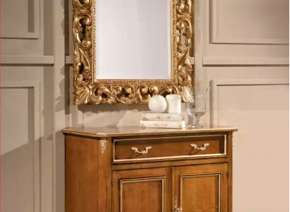 Living room furniture brown wooden sideboard two-door drawer