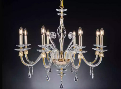 Crystal chandelier pendant light fixture ceiling light Perkele