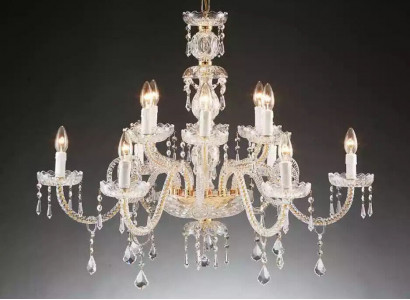Luxury chandelier crystal pendant ceiling light modern