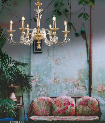 Ceiling light luxury chandelier crystal lamp hanging light golden lamps