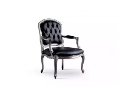Luxury design chair Italian-style furniture single-seater wooden armchair new