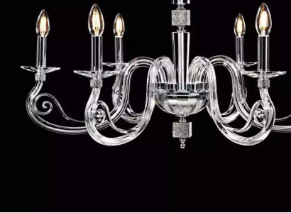 Luxury Transparent Ceiling Chandelier Crystal Chandelier Lamp