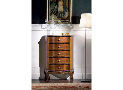 Classic Brown Wooden Dresser Drawers Console Luxury Furniture Sideboard