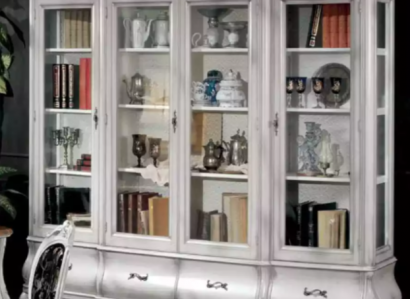 Elegant bookshelf in the study room cabinet order shelf cabinets