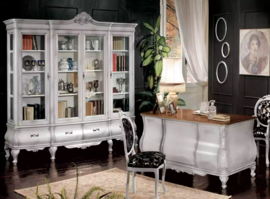 Elegant bookshelf in the study room cabinet order shelf cabinets