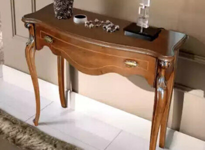 Brown luxury console table, drawer wooden furniture, bedroom design new
