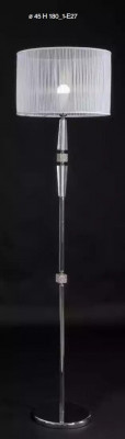 Stylish floor lamp stands Luxurious lamp stand Silver 180 cm