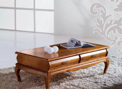 Coffee table classic style living room table drawers furniture design