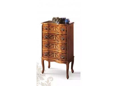 Classic Four-Door Sideboard Brown Wooden Furniture Living Room New Modern