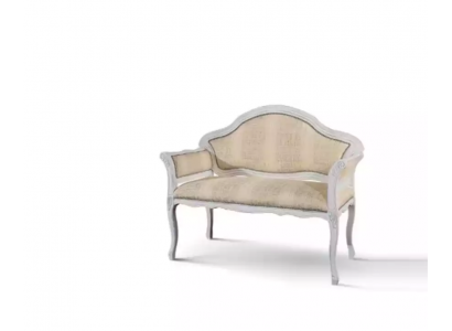 Luxury 2-Seater Couch Upholstered Sofa Textile Fabric Couches Classic New