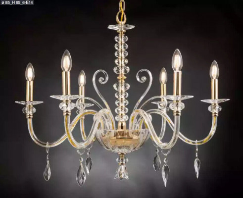 Luster Crystal Chandelier Lamp Ceiling Light Pendant Light New