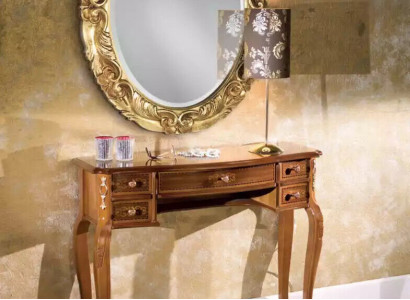 Classic console table designer brown wood dressing table new furniture
