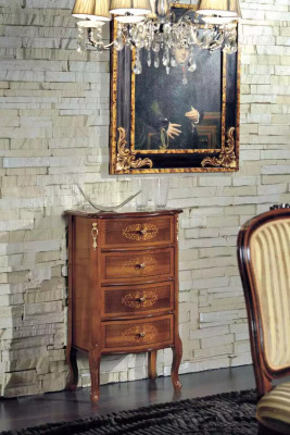Classic Luxury Sideboard Brown Wood Living Room Furniture Design New