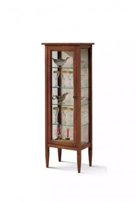 Classic Display Cabinet Dresser Display Cabinet Glass Cabinet Brown