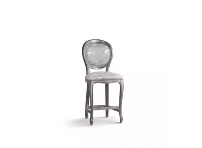 Classic Grey Chair Designer Bar Stool Wooden Chair Luxury New Furniture
