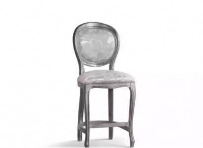Classic Grey Chair Designer Bar Stool Wooden Chair Luxury New Furniture