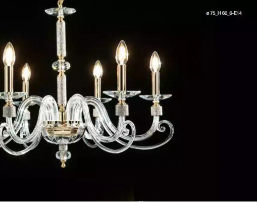Crystal pendant light chandelier hanging lamp ceiling light