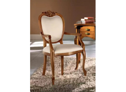 Classic luxury upholstered chair wooden furniture dining room chair furniture new