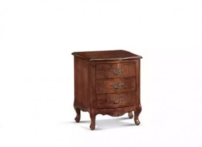 Nightstand Luxury Wood Nightstands Table Consoles Classic Style Brown