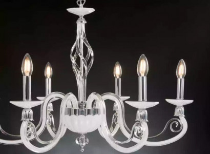 Ceiling lamp chandelier crystal lamp luxury ceiling chandelier white chandelier
