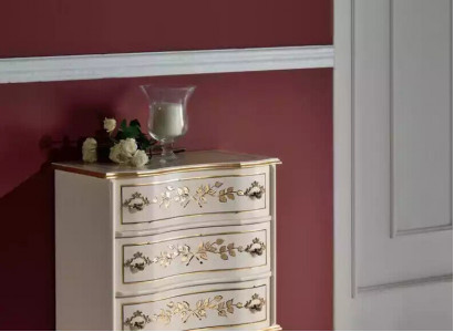Classic White Dresser Wooden Furniture Living Room Storage Cabinet New