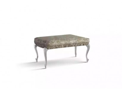 Design Stool Bench Luxury Pouf Furniture Upholstered Stool Seat Stool Gray New