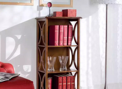 Classic Brown Bookshelf Cabinet Living Room Furniture Stylish
