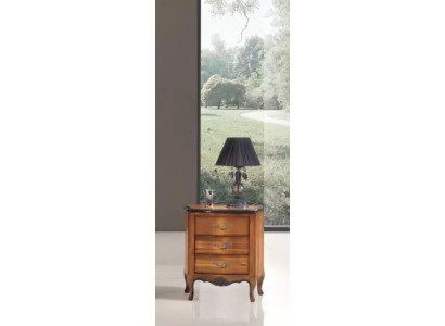 Nightstand with 3 drawers wooden cabinet design Italian furniture new