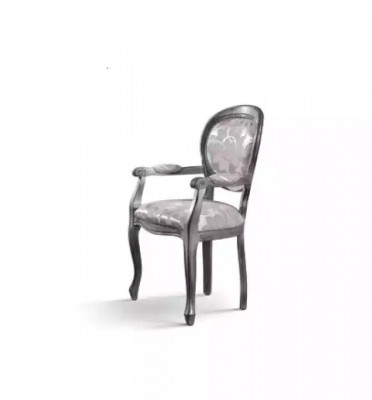Dining room chair chair dining room luxury sitter chairs wood fabric silver