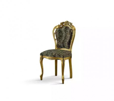 Dining room chair luxury Art Deco chairs design wooden chair Italian furniture