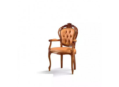 Chair 1-seater dining-room wood luxury Italy furniture design classic new
