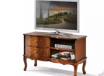 Classic Designer TV Stand Luxury Sideboard Lowboard Living Room Brown