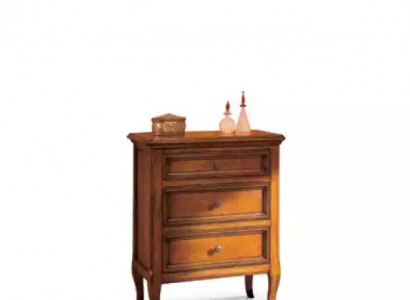 Classic nightstand with 3 drawers console design bedroom