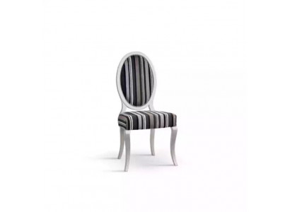 Chair Armchair Solid Classic Wood Textile Lounge Upholstered New