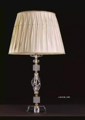 Luxurious lamp table lamp stylish beige table lamp table crystal new