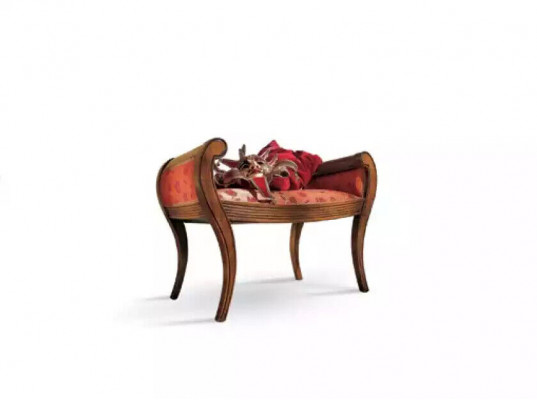 Stool Equipment Bench Wooden Stool Wood Seat Stool Luxury Upholstered Bench