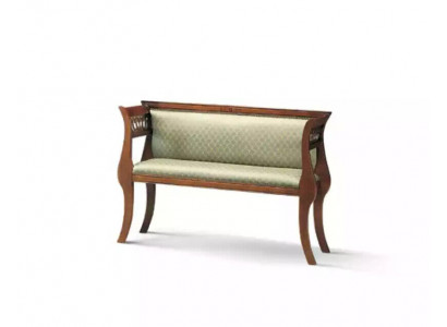 Bench Classic Designer Seating Furniture Living Room Upholstered Bench Brown